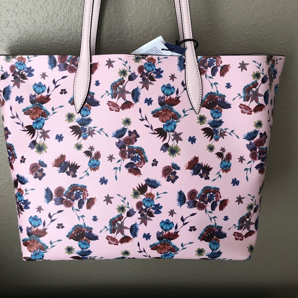 Rebecca Minkoff  tote bag in floral-print coated canvas - Picture 3 of 4